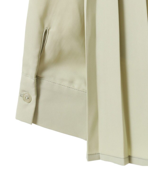 earth music&ecology バックプリーツブラウス Mint Green