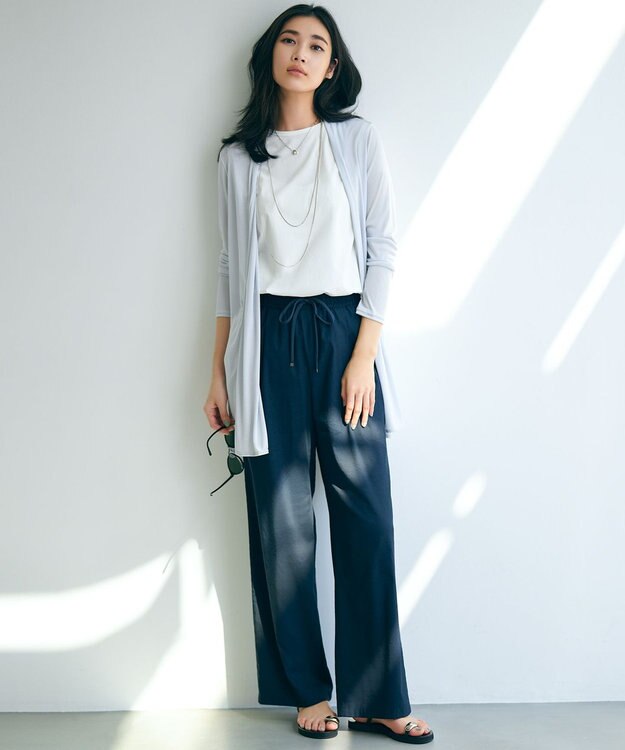 23区 【CLASSY.6月号掲載】ロング ネックレス シルバー系