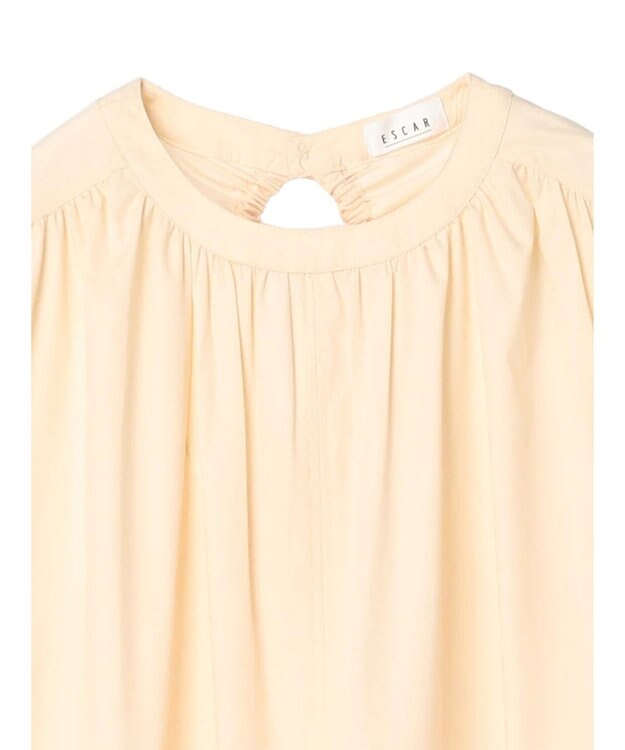 Green Parks ■ＥＳＣＡＲ　バックオープンギャザーワンピース Ivory