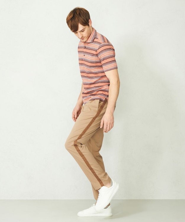 JOSEPH ABBOUD MOUNTAIN 【SPACE／UNISEX】ECO撥水 オーガニックハイパワーストレッチパンツ ベージュ系