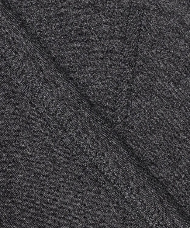 ANY L ダンボールＷジップパーカー チャコール