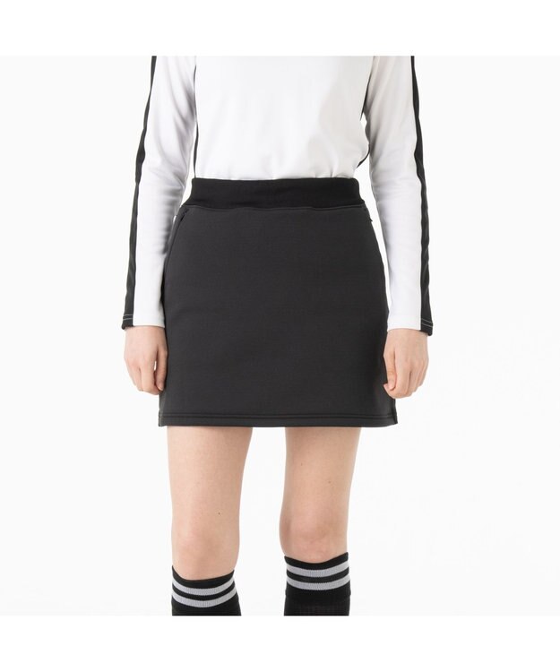 ZERO HALLIBURTON 【雑誌掲載】スウェットスカート ZHG-W4A 8b 82882 ゴルフウェア ブラック