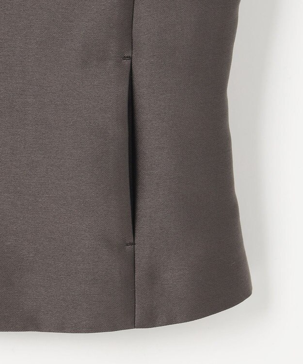 自由区 ライトダブルクロス ジャケット グレー