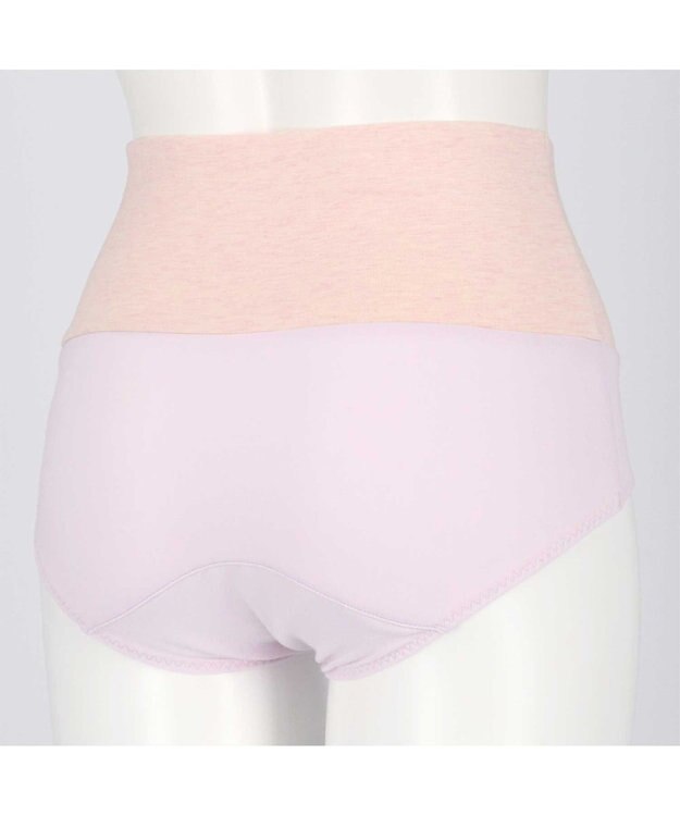 une nana cool 綿ベア天竺 カラーブロッキング サニタリーショーツ PI