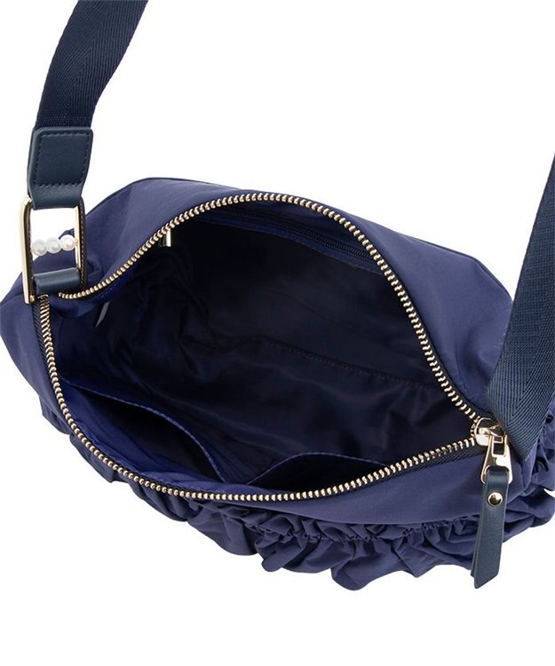 LANVIN en Bleu グラシリィ ショルダーバッグ ネイビー