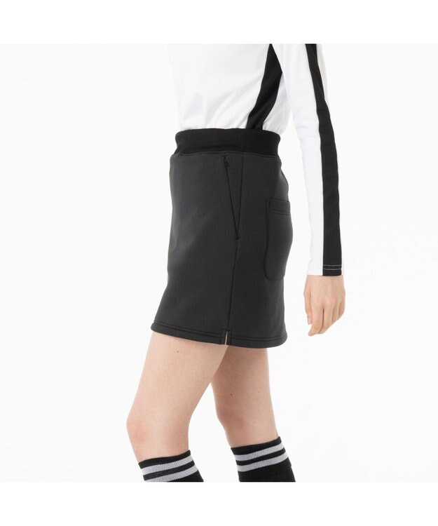 ZERO HALLIBURTON 【雑誌掲載】スウェットスカート ZHG-W4A 8b 82882 ゴルフウェア ブラック