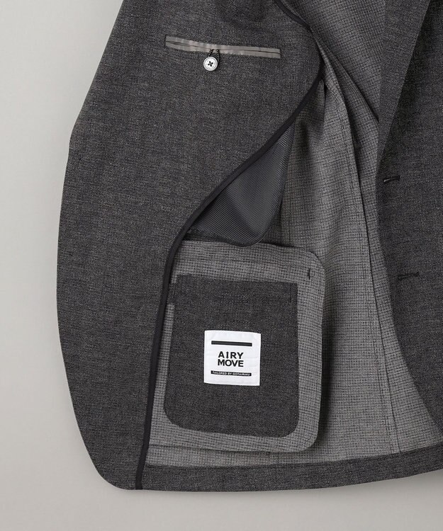 GOTAIRIKU 圧倒的清涼感【夏に必要なカイテキ7機能】クールドッツ セットアップジャケット_クラシックプリント(26年モデル) グレー_クラシックプリント