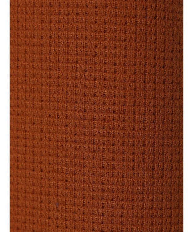 CRAFT STANDARD BOUTIQUE 起毛ワッフルレイヤード風プルオーバー Orange