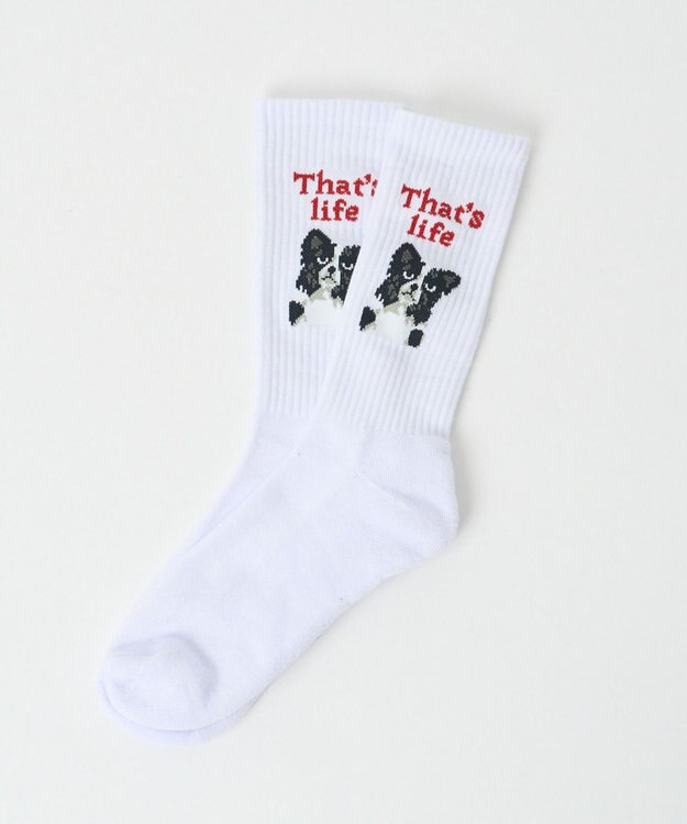 WEGO グラフィックデザインソックス（R） 柄1