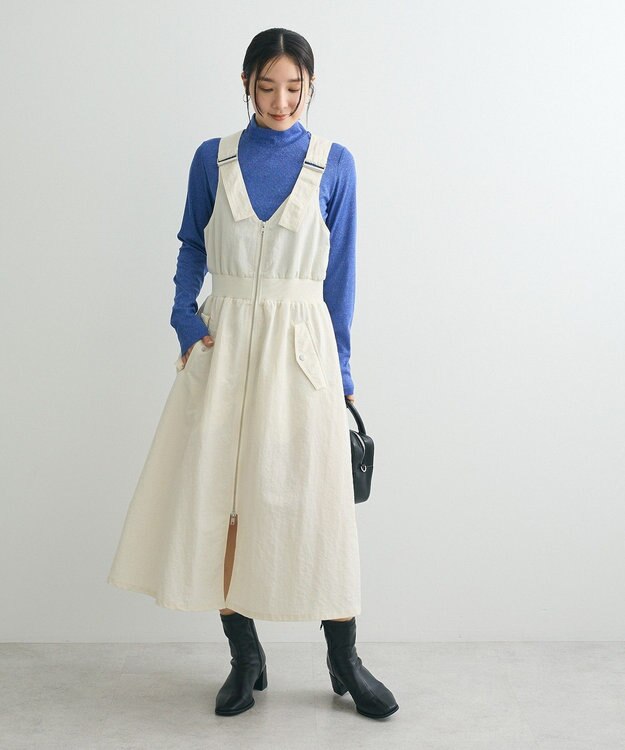 Green Parks ラメプルオーバー Blue