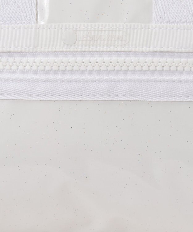 LeSportsac ROUND SM SATCHEL/ホワイトグリマーシャイン ホワイトグリマーシャイン