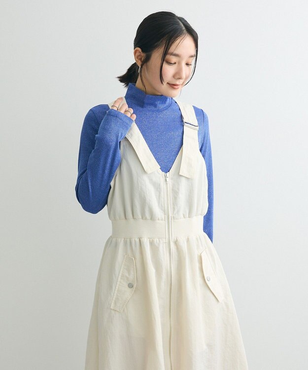 Green Parks ラメプルオーバー Blue