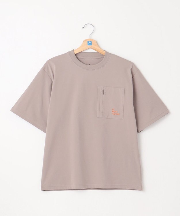 SHARE PARK LADIES 【UVカット・吸水速乾・ストレッチ・軽量 】バックプリントポケットTシャツ（S・Mサイズ） グレー系