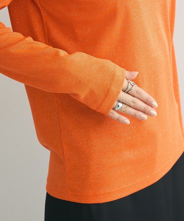 Green Parks ラメプルオーバー Orange