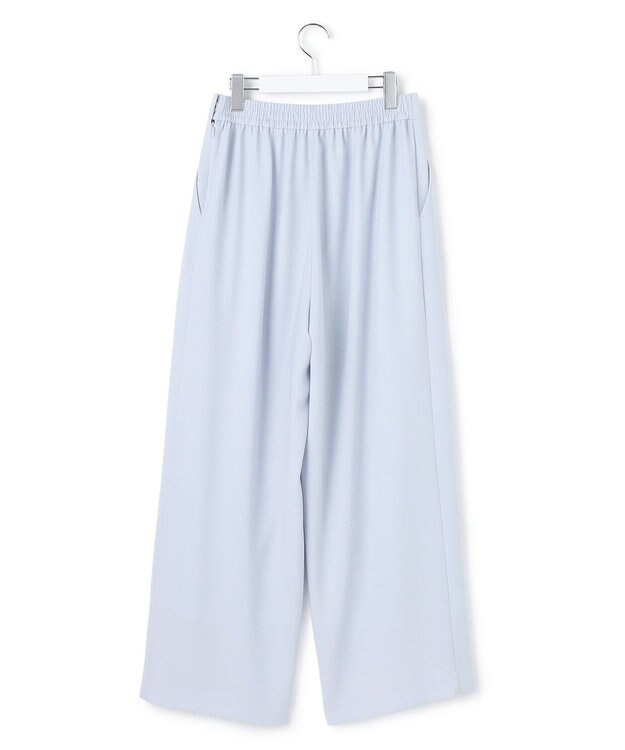 23区 【WEB&一部店舗限定】ストレッチジョーゼット ワイドパンツ スカイブルー系
