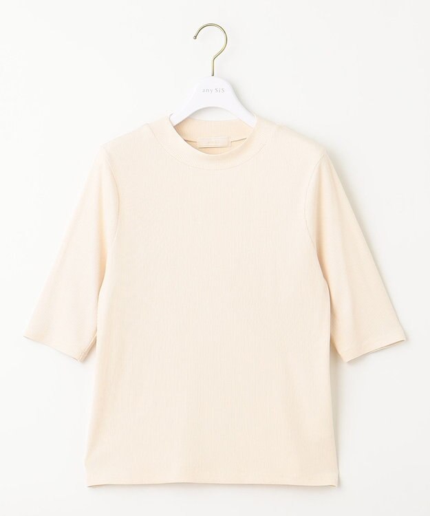 ANY SIS 【2SET】フラワーキャミ ワンピース × リブインナー ブラウン系×アイボリー