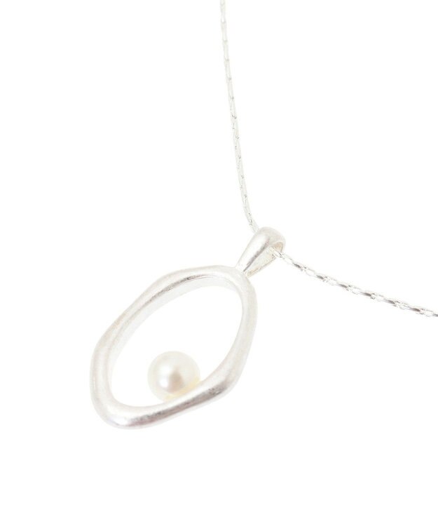 AMERICAN HOLIC パールモチーフワントップネックレス Silver