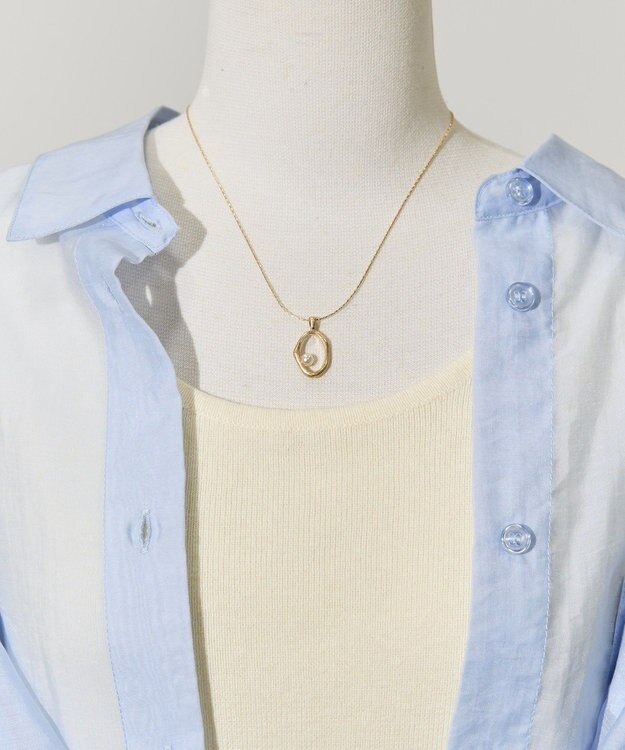 AMERICAN HOLIC パールモチーフワントップネックレス Gold