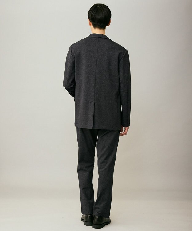 UNFILO MENS コンフォートジャージー ジャケット ネイビー