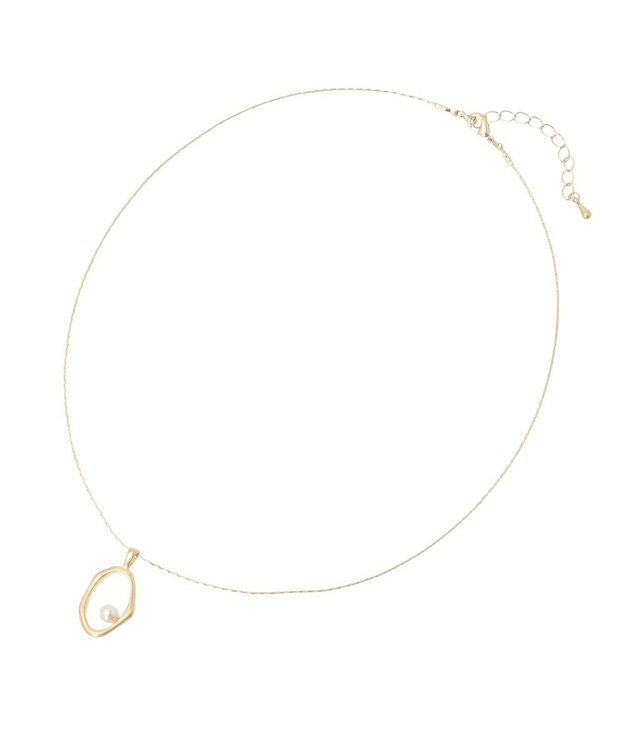 AMERICAN HOLIC パールモチーフワントップネックレス Gold