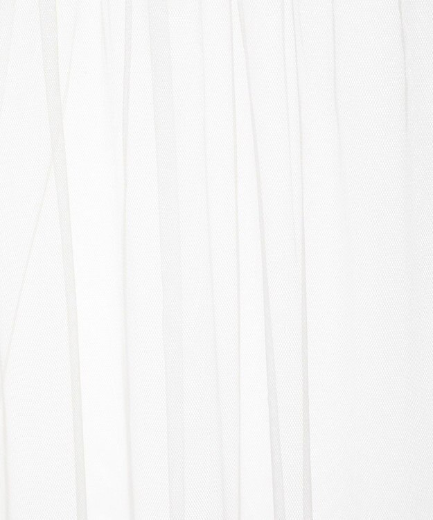 Green Parks SET2点マーブル柄＋チュールスカート Ivory