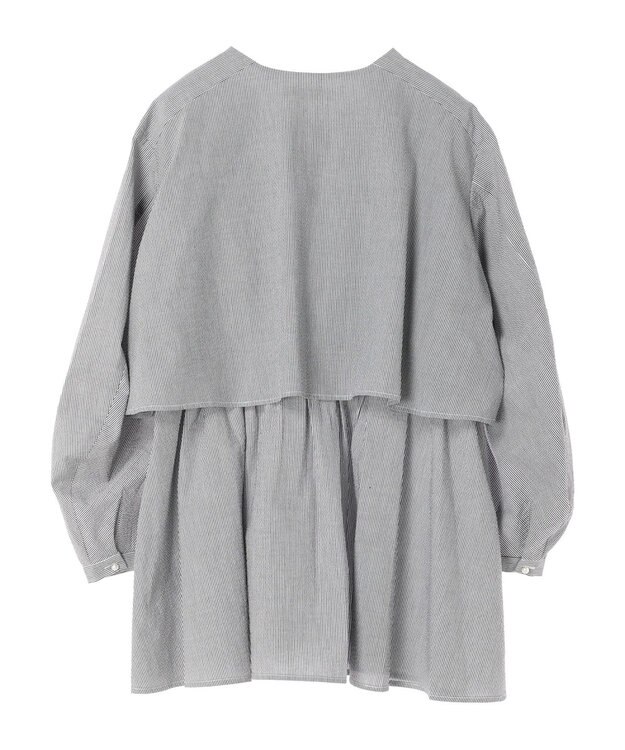 AMERICAN HOLIC サッカーワントーンティアードチュニック Off White