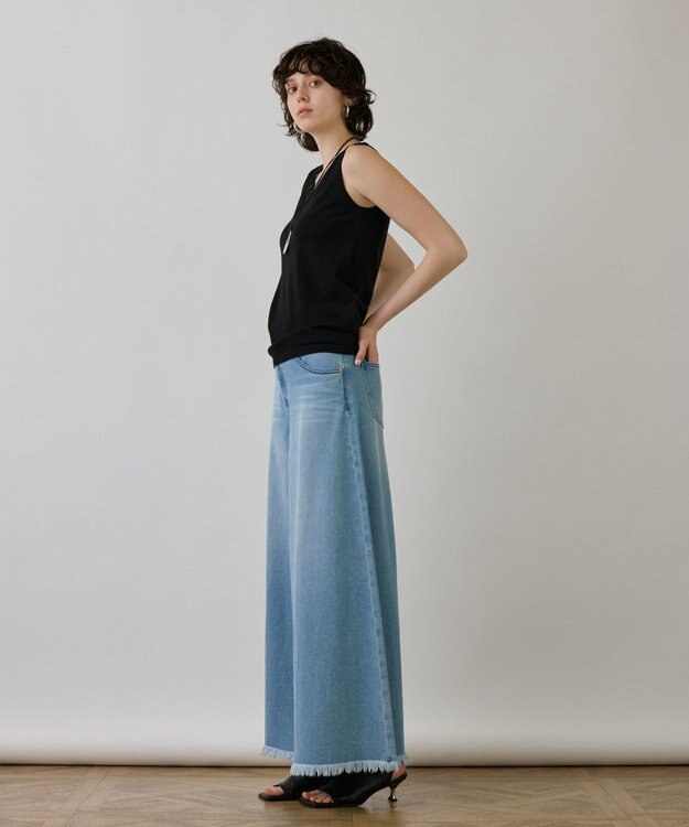 GRACE CONTINENTAL クルーニットトップ ブラック