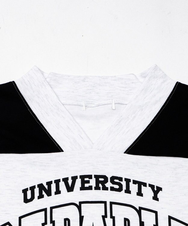 WEGO バイカラースポーツスウェット ライトグレー