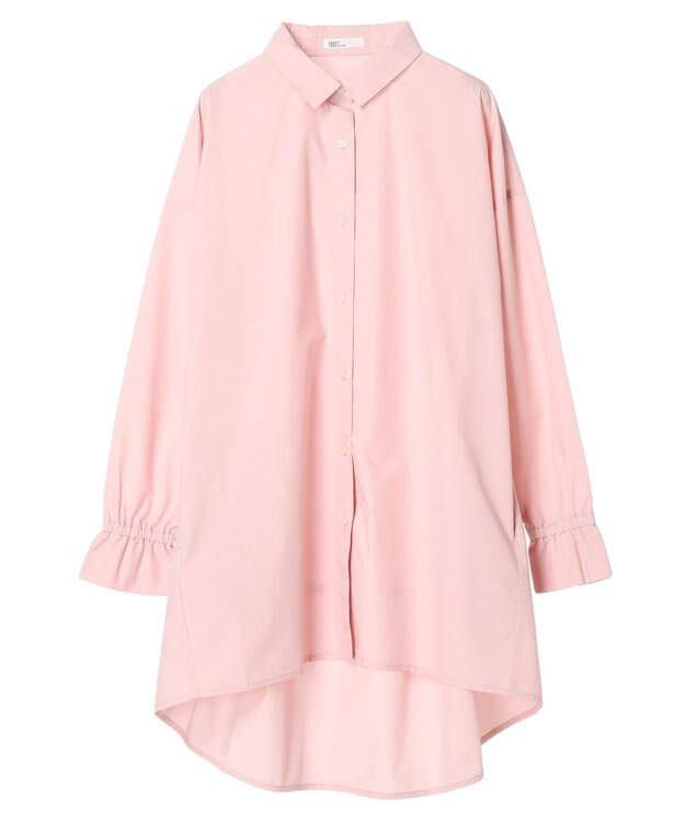 CRAFT STANDARD BOUTIQUE イージーケアコクーンポケ付きチュニック Pink