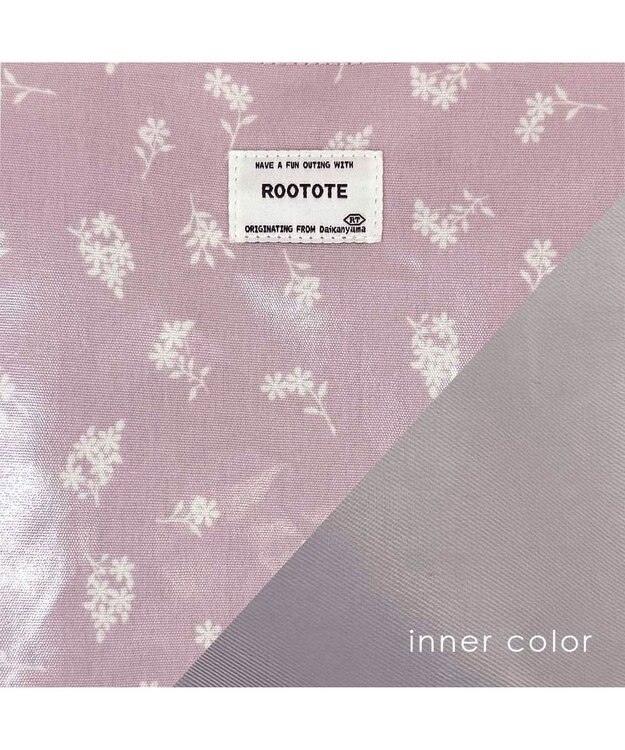 ROOTOTE 1022【肩掛け】EU.ラウンド.ラミネート-P 01：ノバナ