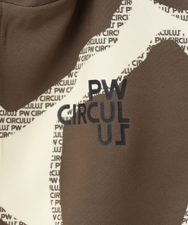 PW CIRCULUS 【袖2WAY】【MEN】プリント デタッチャブル アノラック ベージュ系5