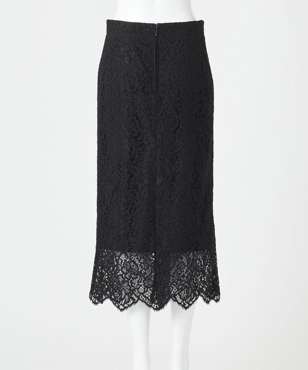 23区 S 【エステータ】コードレース スカート ブラック系