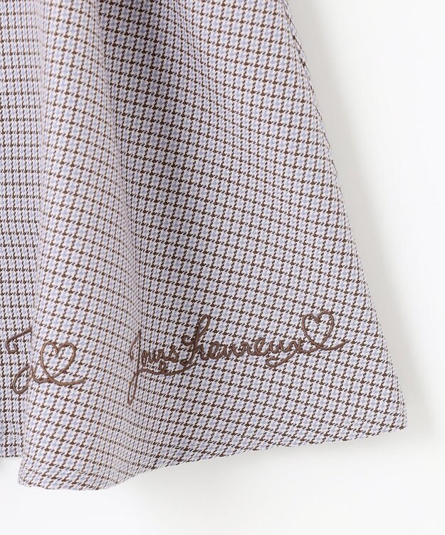 ANY KIDS フリル ジャンパースカート サックスブルー系