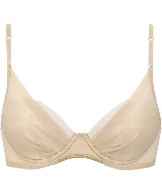 Wing 【マッチミーブラ】 ブラがわたしに合わせてくれる 【グッドデザイン賞受賞】 バストの左右差や個々のバストの状態に対応  KB2011 ウイング／ワコール ベージュ