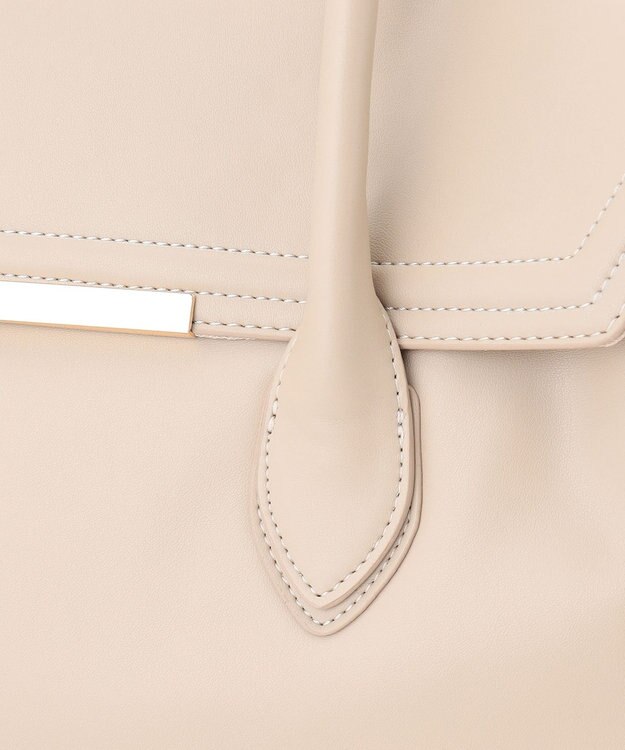 自由区 フラップオフ2WAY バッグ ベージュ