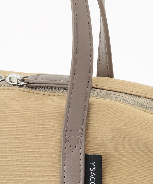 Y'SACCS コットンライクナイロントート Sサイズ ベージュ