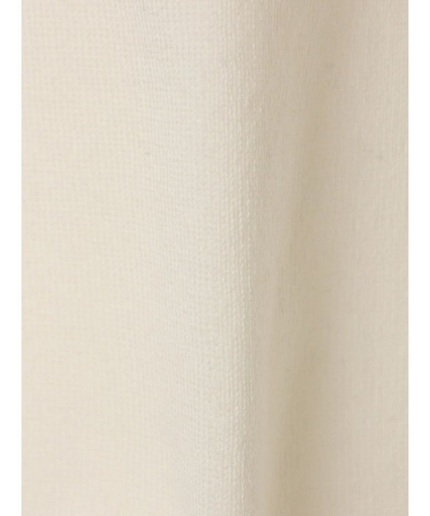 CRAFT STANDARD BOUTIQUE ＢＩＧカラー半袖ニットプルオーバー White
