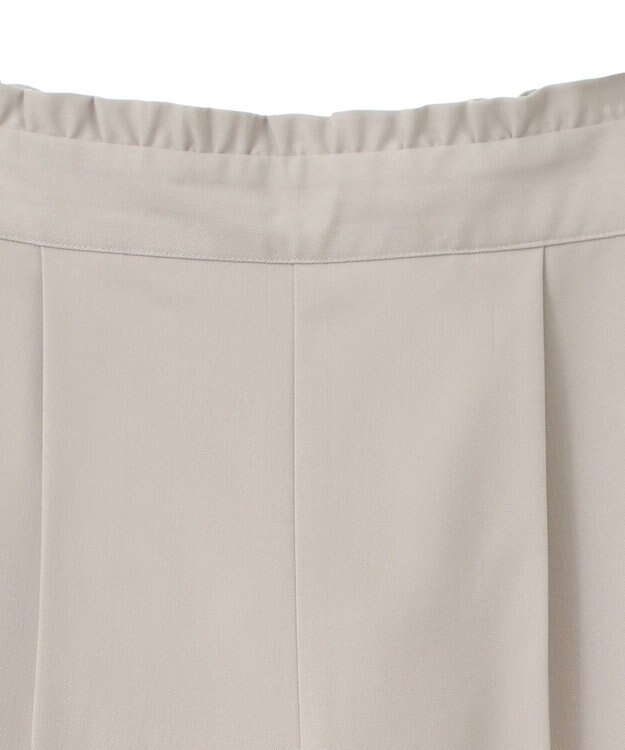 earth music&ecology ウエストフリルワイドパンツ Beige