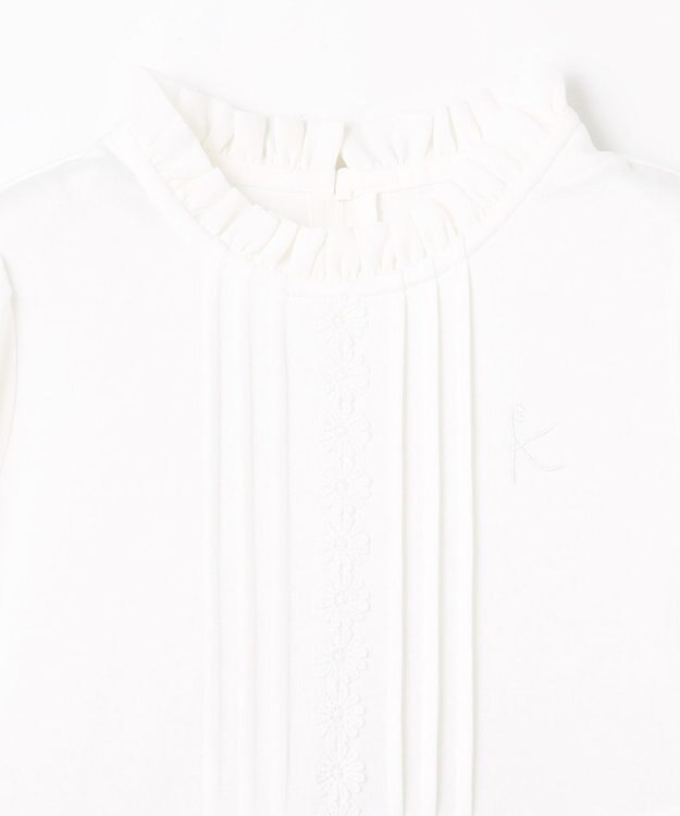 組曲 KIDS  【110-140㎝】 チェックワンピース＆ドビージャケットセット ピンク