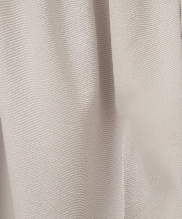 earth music&ecology ウエストフリルワイドパンツ Beige