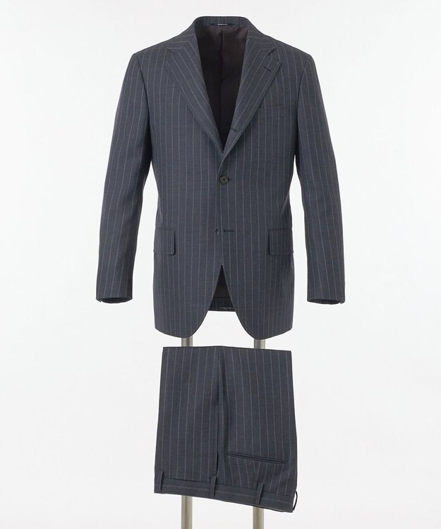 J.PRESS MEN 【WEB・一部店舗限定】チョークストライプ スーツ ダルブルー系2