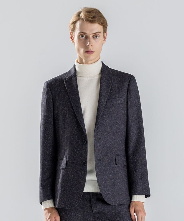 JOSEPH HOMME 新素材【セットアップ対応】カラーネップストレッチ 　テーラードジャケット グレー系