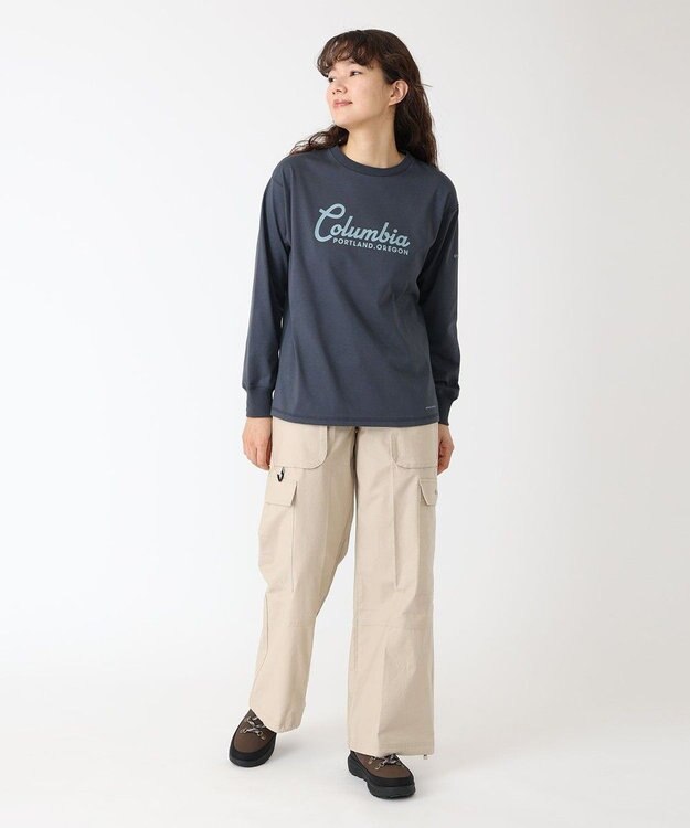 Columbia Columbia/ ウィメンズチャールズドライブロングスリーブクルー /コロンビア Shark