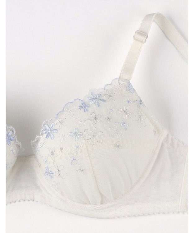 Wing ジュニアブラ やさしくサポート しっかりささえる 【STEP3 まるみをおびてきた胸に】 中学生 高校生 ブラジャー RB2545 ウイング／ワコール サックス