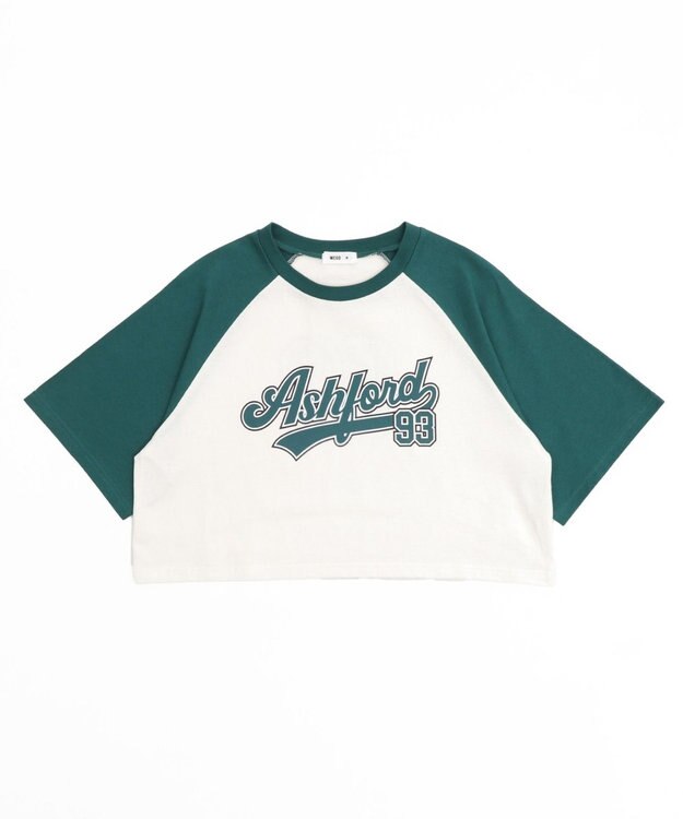 WEGO ラグランショートT グリーン