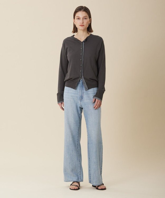 BEIGE， 【洗える】VICTOR / ストレートデニム L.Indigo