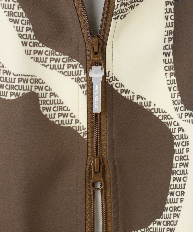 PW CIRCULUS 【袖2WAY】【MEN】プリント デタッチャブル アノラック ベージュ系5