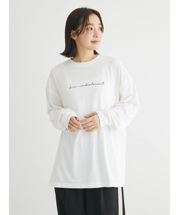 Green Parks ワンポイントロゴ長袖ＴＥＥ A