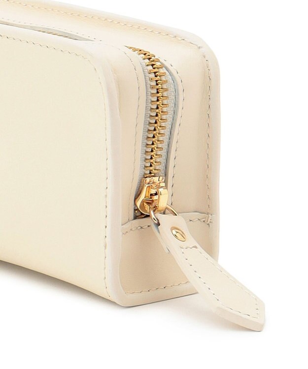 GRACE CONTINENTAL Zip mini pouch エクリュ
