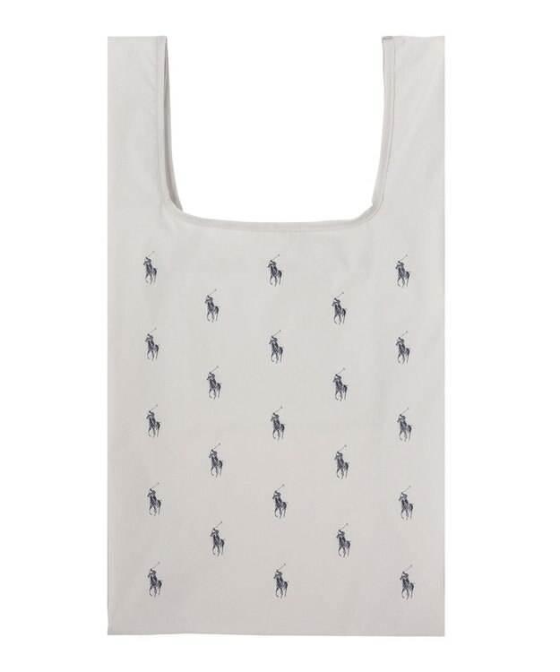 MOONBAT POLO RALPH LAUREN ポロポニー ポケッタブル レインバック ライトグレー